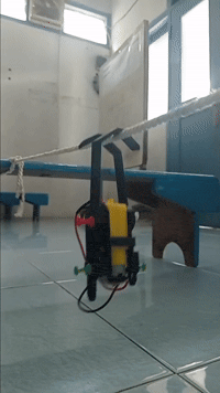 Demonstrasi Robot Monyet